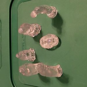 Crystaled Christmas Nativity
